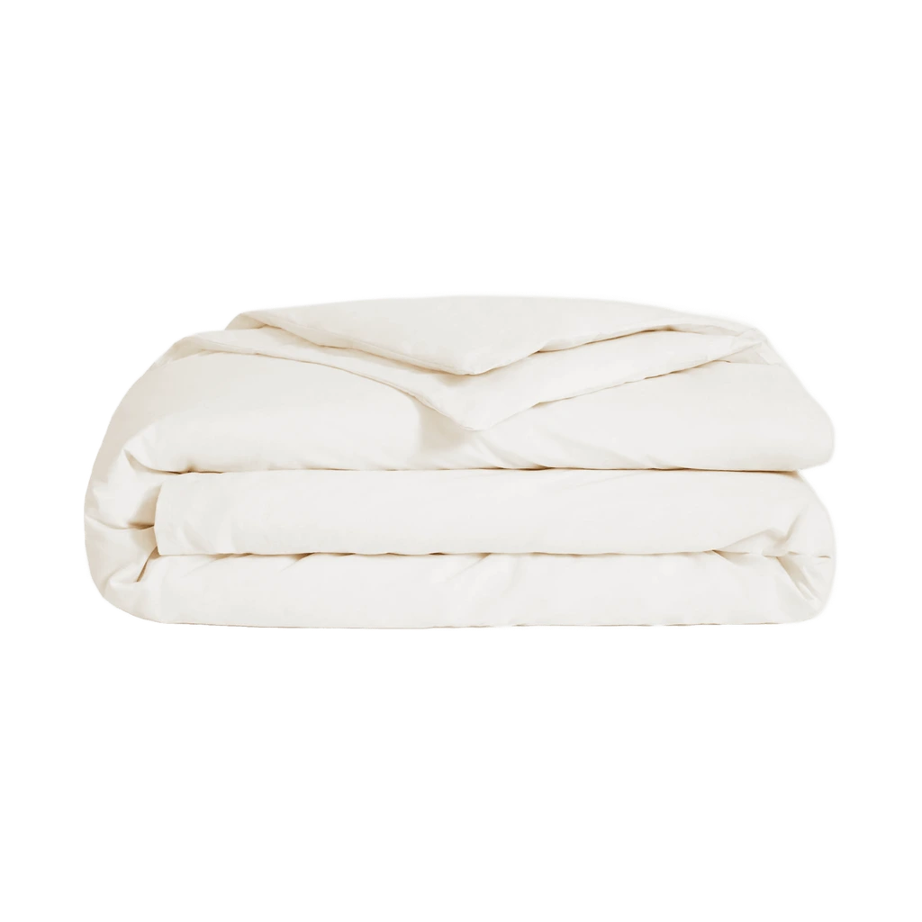 Luxe Sateen Duvet Cover — Cream